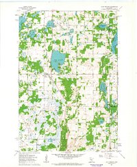 Lake Fremont 1961 topographic map thumbnail