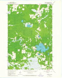 Prairie Lake 1963 topographic map thumbnail