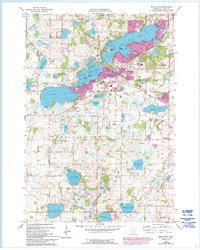 Prior Lake 1974 topographic map thumbnail