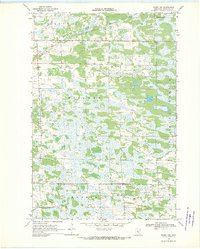 Ramey NW 1968 topographic map thumbnail