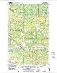 Ray 1999 topographic map thumbnail
