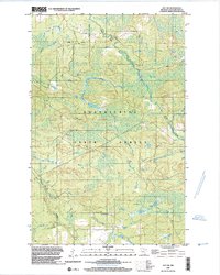 Ray SW 1999 topographic map thumbnail