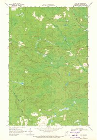 Ray SW 1969 topographic map thumbnail