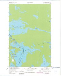 Redhorse Bay 1963 topographic map thumbnail