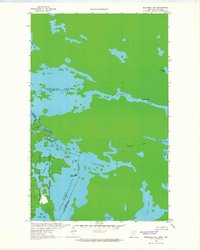 Redhorse Bay 1963 topographic map thumbnail