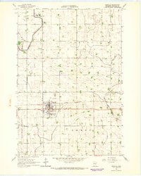 Renville 1965 topographic map thumbnail