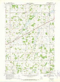 Ronneby 1968 topographic map thumbnail