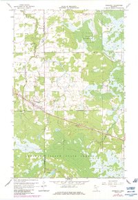 Roosevelt 1967 topographic map thumbnail