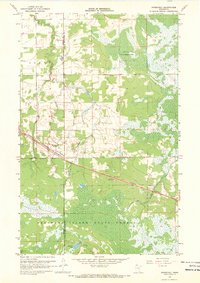 Roosevelt 1967 topographic map thumbnail