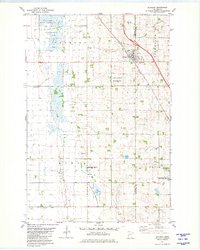 Rothsay 1981 topographic map thumbnail