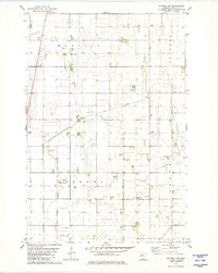 Rothsay NW 1981 topographic map thumbnail