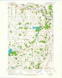 Round Prairie 1966 topographic map thumbnail