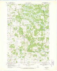Rum River 1968 topographic map preview
