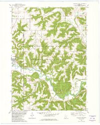 Rushford East 1980 topographic map thumbnail