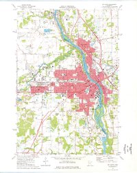 St. Cloud 1974 topographic map thumbnail