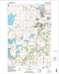 St Michael 1991 topographic map thumbnail