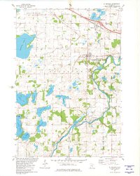 St Michael 1981 topographic map thumbnail