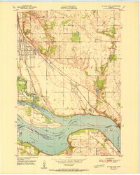 St Paul Park 1951 topographic map thumbnail