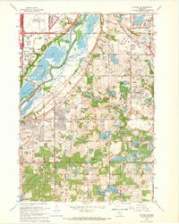 St. Paul SW 1967 topographic map thumbnail