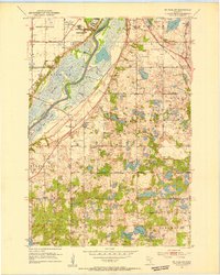 St. Paul SW 1951 topographic map thumbnail