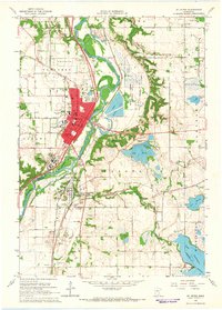 St Peter 1965 topographic map thumbnail