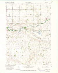 Sanborn NE 1967 topographic map thumbnail