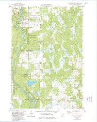 Sandstone South 1982 topographic map thumbnail