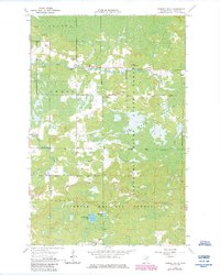 Sassas Creek 1964 topographic map thumbnail