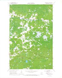 Sassas Creek 1964 topographic map thumbnail