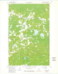 Sassas Creek 1964 topographic map thumbnail