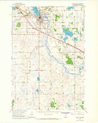 Sauk Centre 1965 topographic map thumbnail