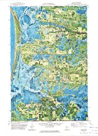 Saum 1972 topographic map thumbnail