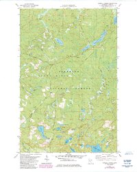 Sawbill Landing 1981 topographic map thumbnail