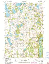 Scandia 1974 topographic map thumbnail
