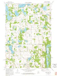 Scandia 1974 topographic map thumbnail