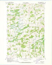 Sebeka SW 1969 topographic map thumbnail