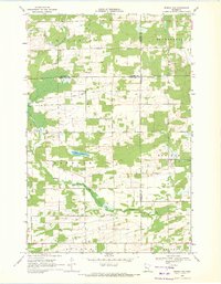 Sebeka NW 1969 topographic map thumbnail