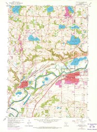 Shakopee 1958 topographic map thumbnail