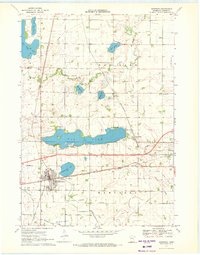 Sherburn 1970 topographic map thumbnail