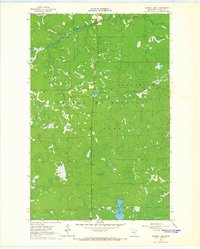 Sherry Lake 1964 topographic map thumbnail