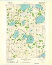 Shieldsville 1960 topographic map thumbnail