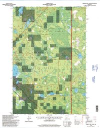 Shingle Mill Lake 1996 topographic map thumbnail