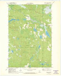 Shovel Lake 1970 topographic map thumbnail