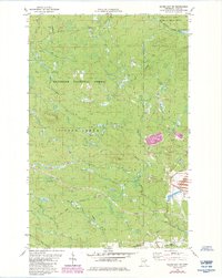 Silver Bay SW 1982 topographic map thumbnail