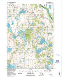 Silver Creek 1991 topographic map thumbnail