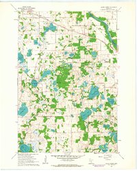 Silver Creek 1961 topographic map thumbnail