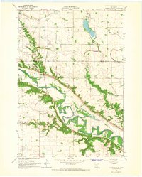 Sleepy Eye NW 1964 topographic map thumbnail