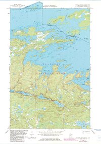Soldier Point 1968 topographic map thumbnail
