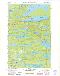 South Lake 1960 topographic map thumbnail