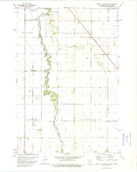 South of Wahpeton 1973 topographic map preview